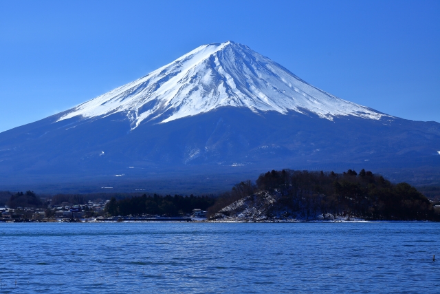 山梨－美しい富士山_河口湖でワーケーション